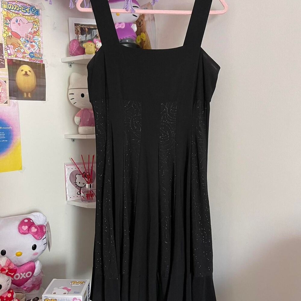 R-m-richards Women's Black Dress